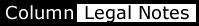 Legal Notes Column